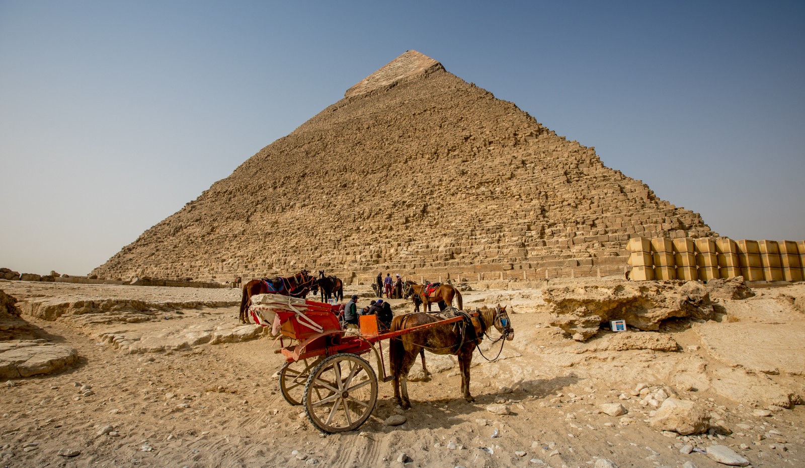 Chefrénova (Ráchefova) pyramida - Ladislav Hanousek, Egypt