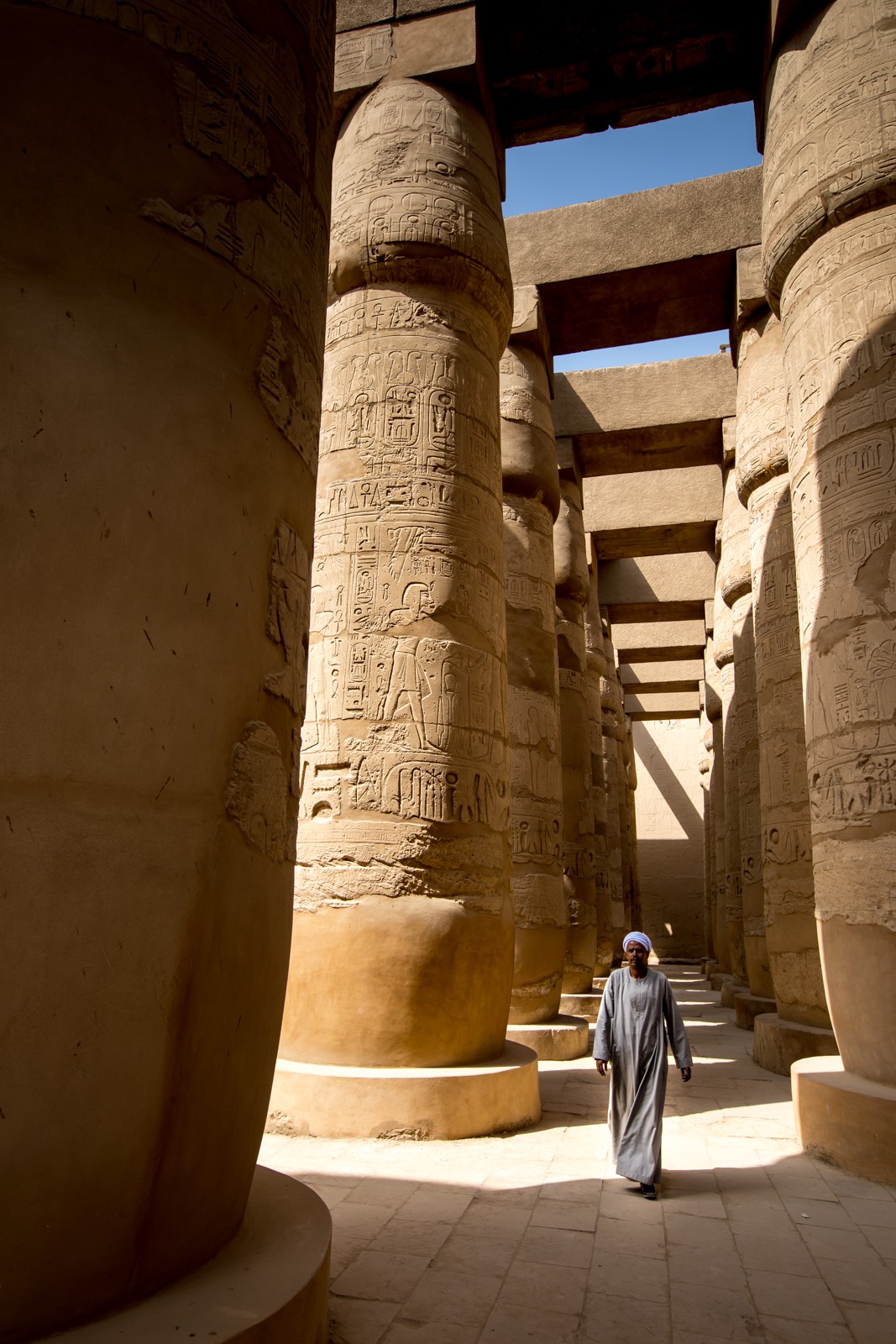Chrám v Karnaku - Ladislav Hanousek, Egypt
