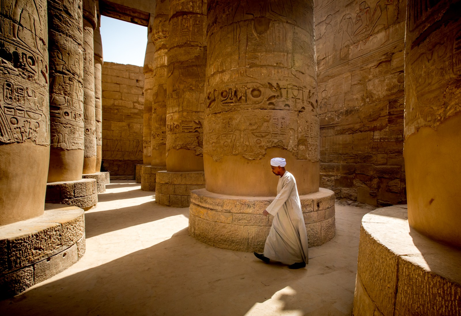 Chrám v Karnaku - Ladislav Hanousek, Egypt