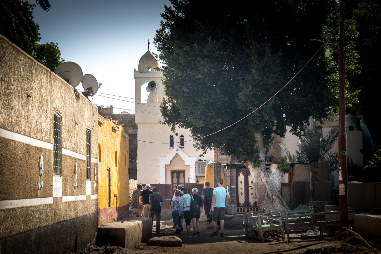 Výlet do núbijské vesnice u Asuánu - Ladislav Hanousek, Egypt