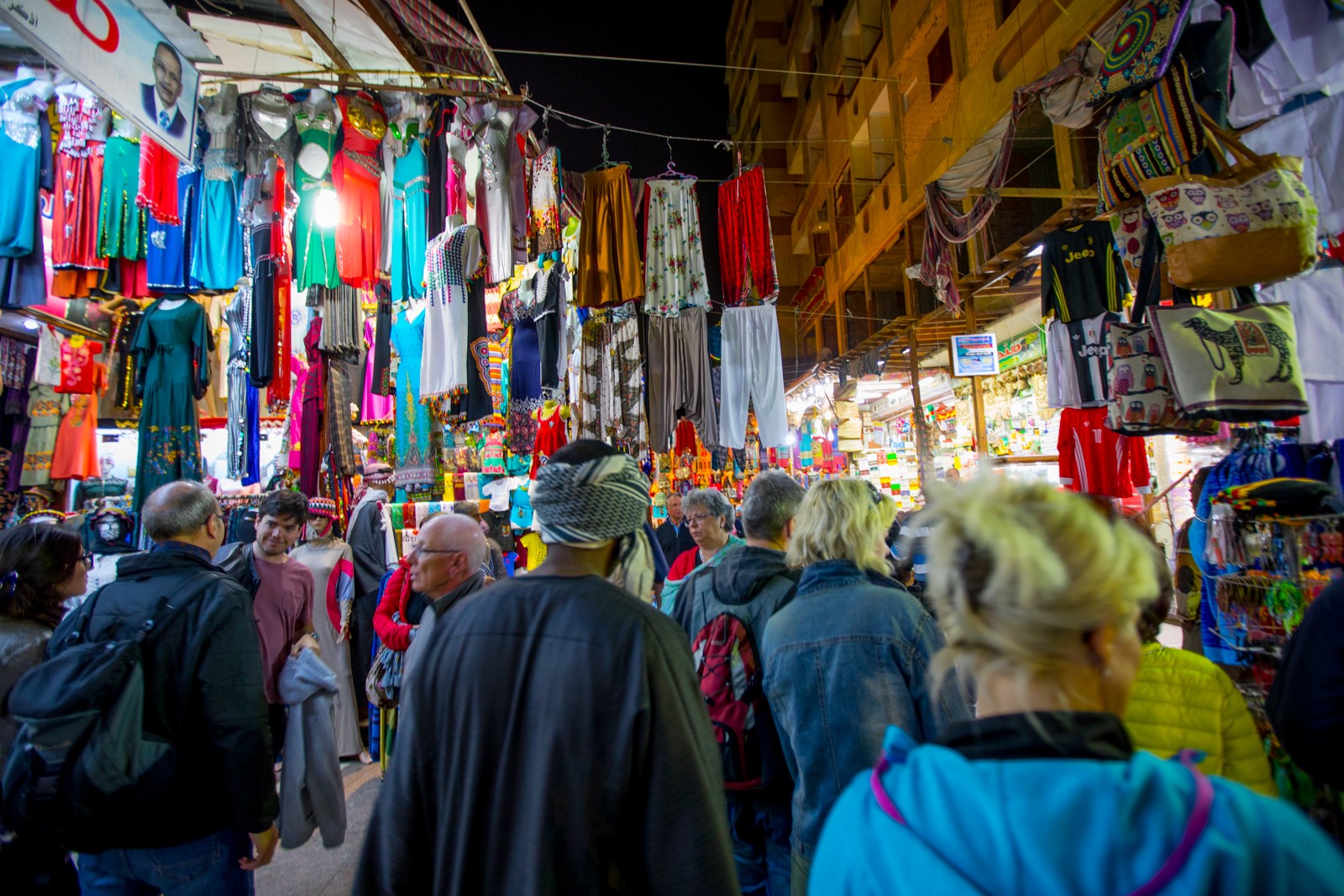 Asuán - tržiště - Ladislav Hanousek, Egypt