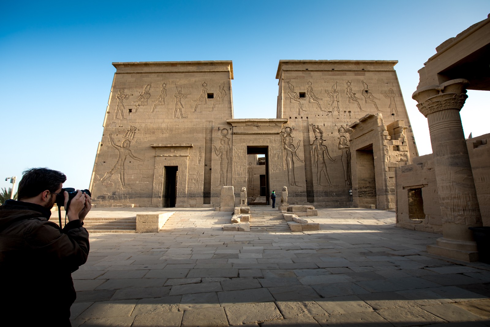 Philae - chrám bohyně Isis - Ladislav Hanousek, Egypt