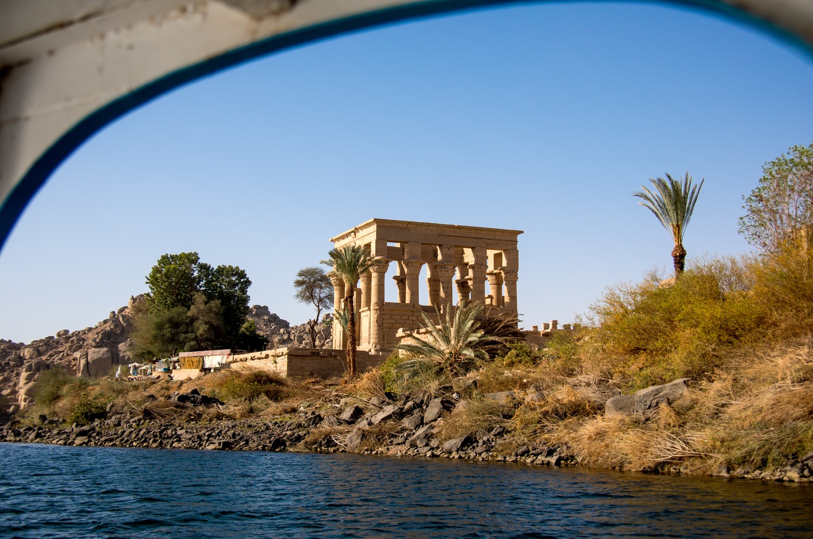 Philae - chrám bohyně Isis - Ladislav Hanousek, Egypt