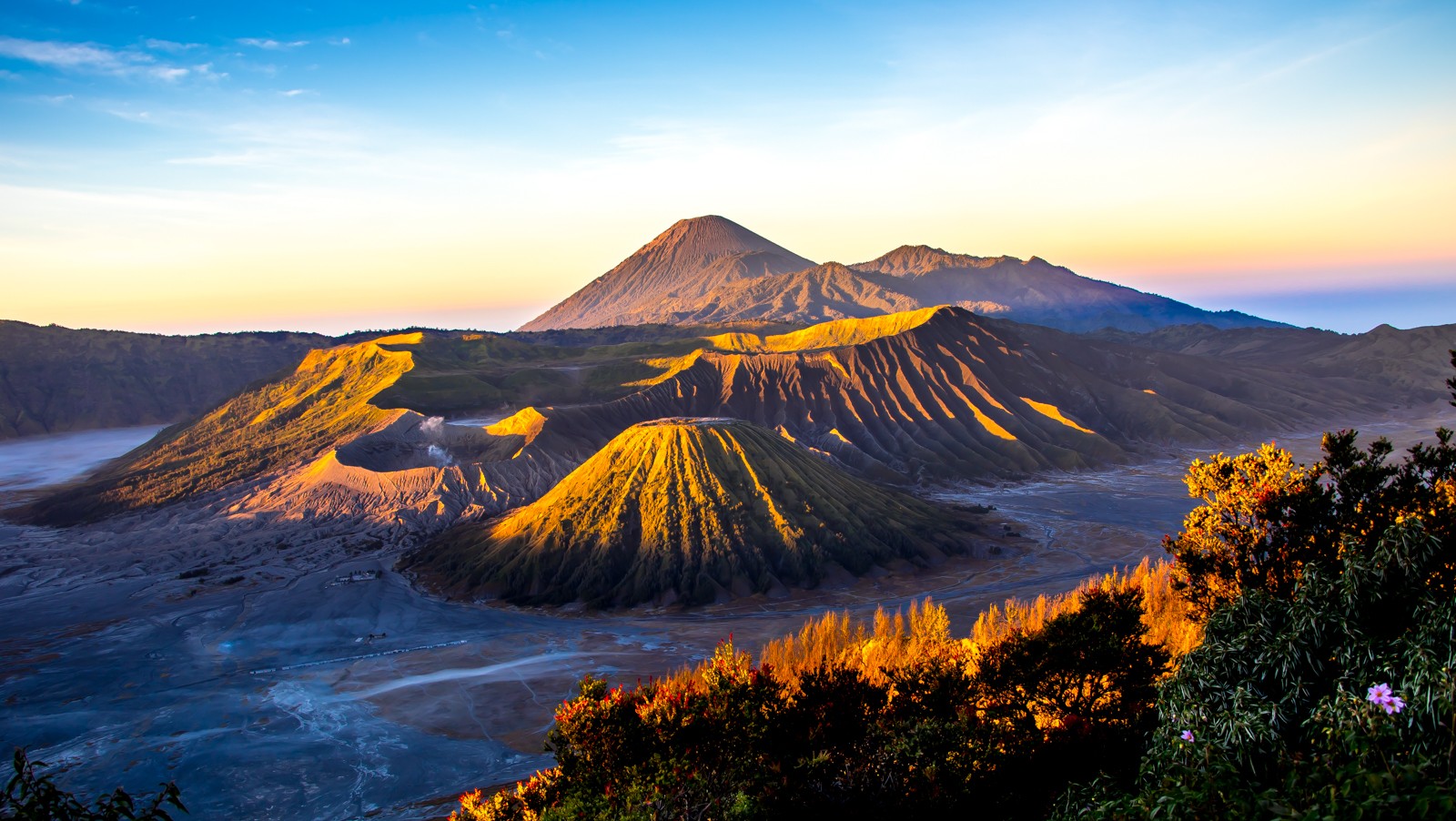 Jáva - svítání nad sopkou Bromo - Ladislav Hanousek, Indonésie