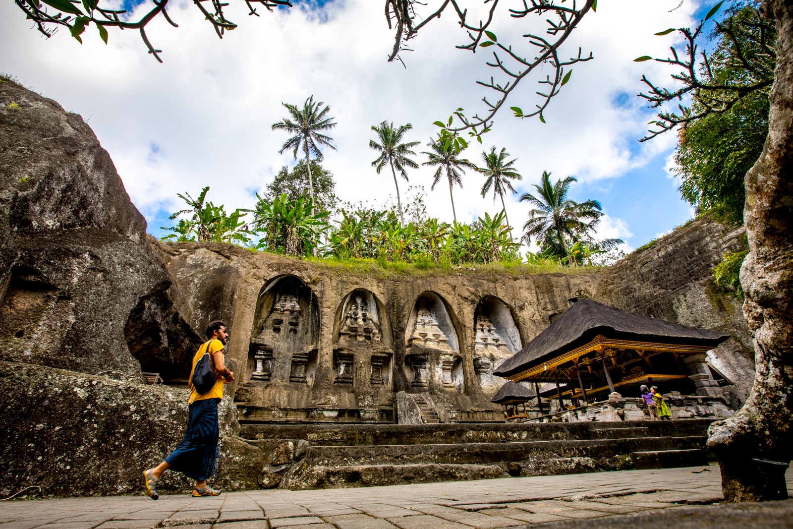 Bali - pohřební komplex Gunung Kawi z 11. století - Ladislav Hanousek, Indonésie