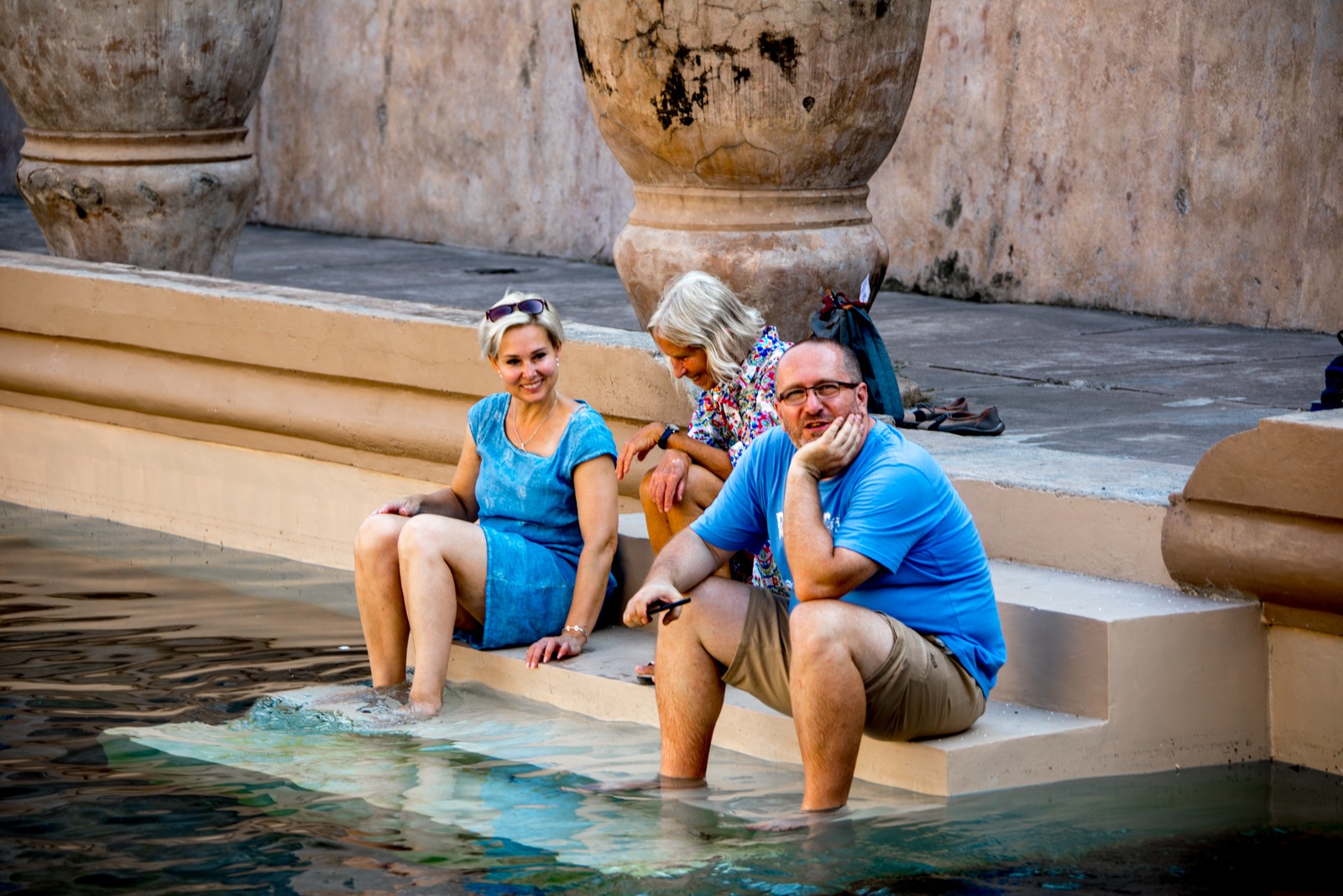 Bali - chrám Pura Taman Saraswati známý jako Vodní palác. - Ladislav Hanousek, Indonésie